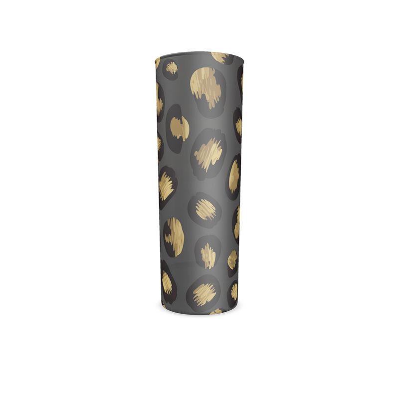 Stylish Leopard Pattern Highball Glass