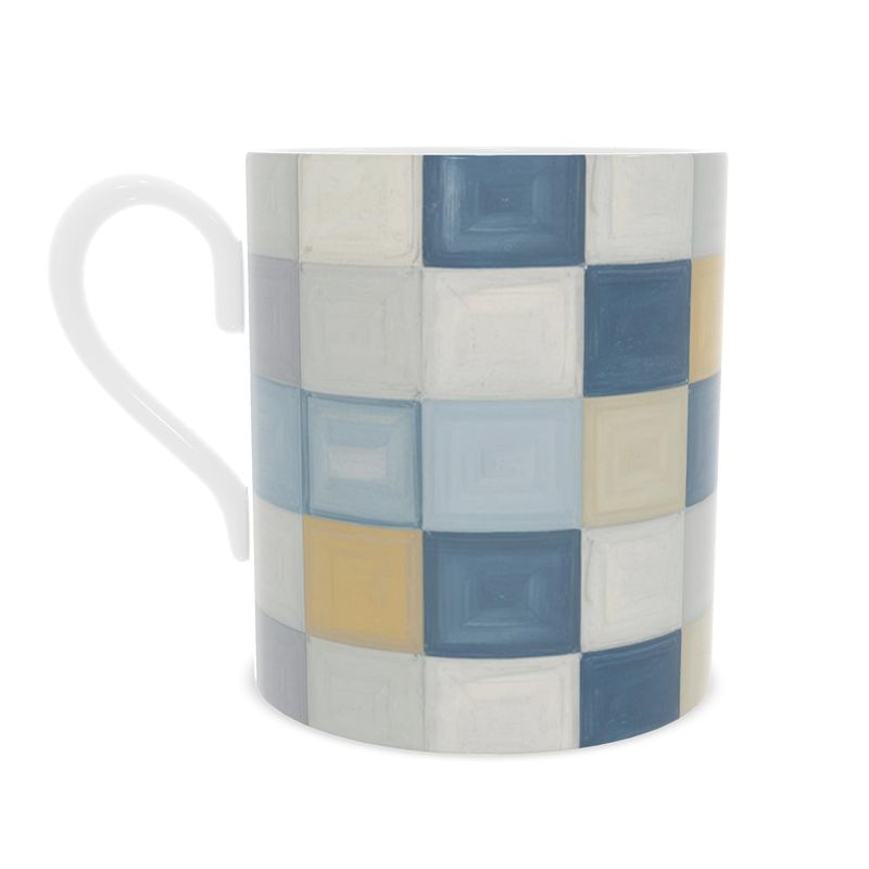 Colorful Patchwork Mug - Designer Fine Bone China Mug