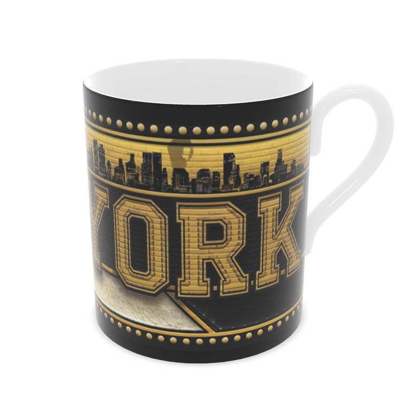 Travel Lover's Mug - Destination New York Fine Bone China