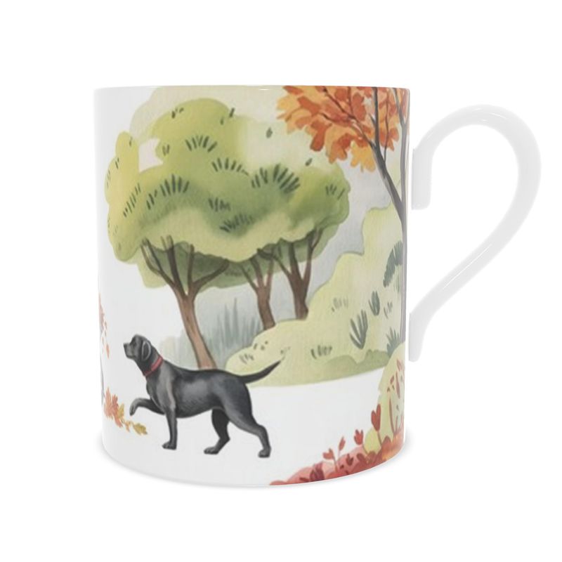 Nature Lover's Mug: The Autumn Gardener Bone China Cup