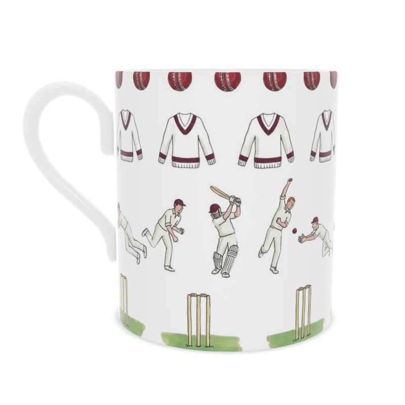Cricket Fan Fine Bone China Mug | Perfect Gift for Cricket Lovers