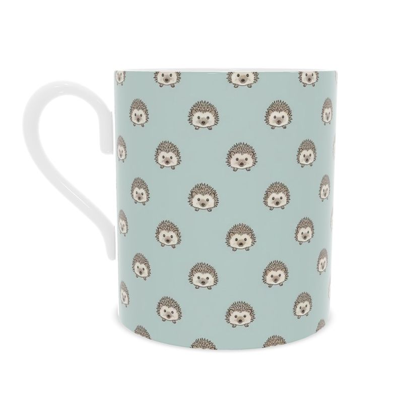 Adorable Woodland Hedgehog Fine Bone China Mug – Perfect Gift for Nature Lovers