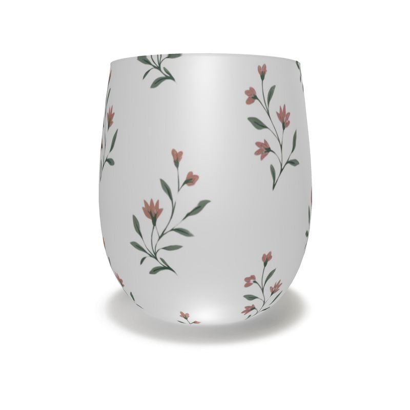 Cottage Garden Crystal Water Glass - Stunning Gift for Nature Lovers