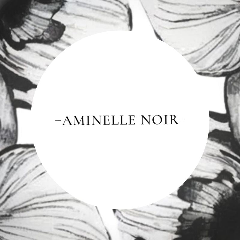 Elegant Noir Orchid Bowl - Unique Tableware Accent