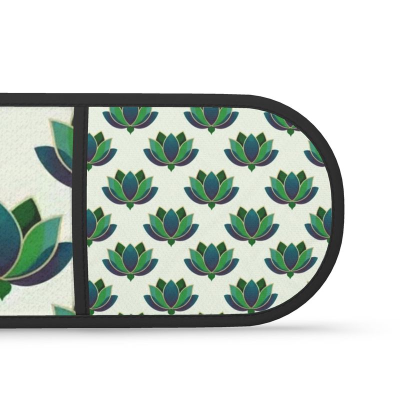 Premium Lotus Flower Double Oven Gloves - Kitchen Accessory