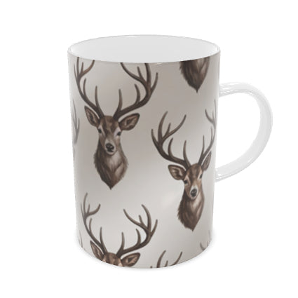 Vintage Style Cotswolds Deer Mug - Exquisite Fine Bone China Drinkware