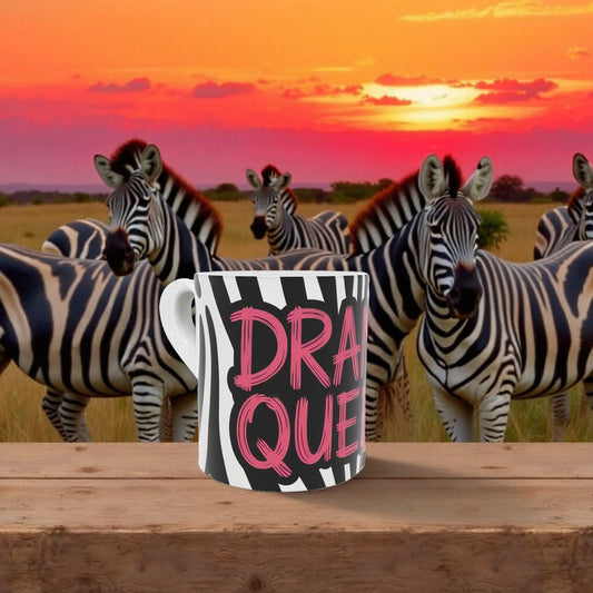 "Drama Queen" Coffee Mug in Bone China