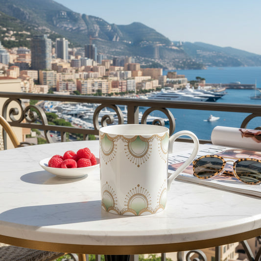 Monaco Fine Bone China Mug - Exquisite Delicate Luxury Cup