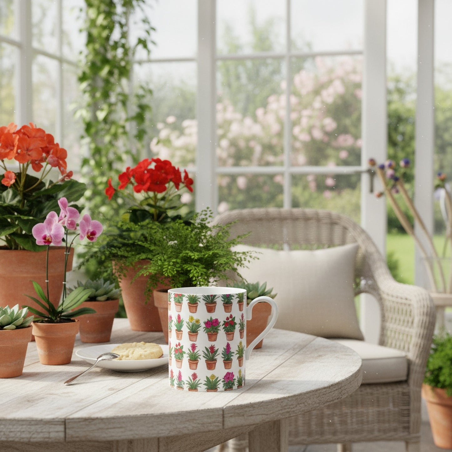 Fine Bone China Mug for Gardeners - Perfect Gift for Tea Lovers