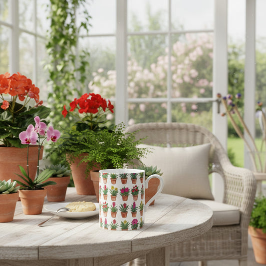 Fine Bone China Mug for Gardeners - Perfect Gift for Tea Lovers