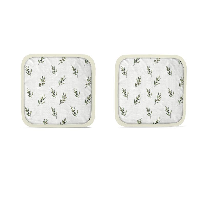 Set of 2 Mediterranean Style Pot Grabs - Kitchen Accessories