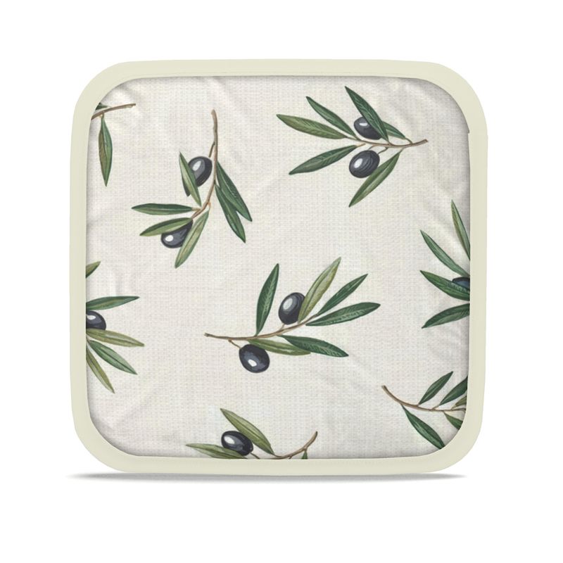Set of 2 Mediterranean Style Pot Grabs - Kitchen Accessories