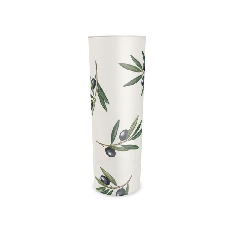 Unique Luxury Glassware with Mediterranean Influence - Olive Hi Ball Glass