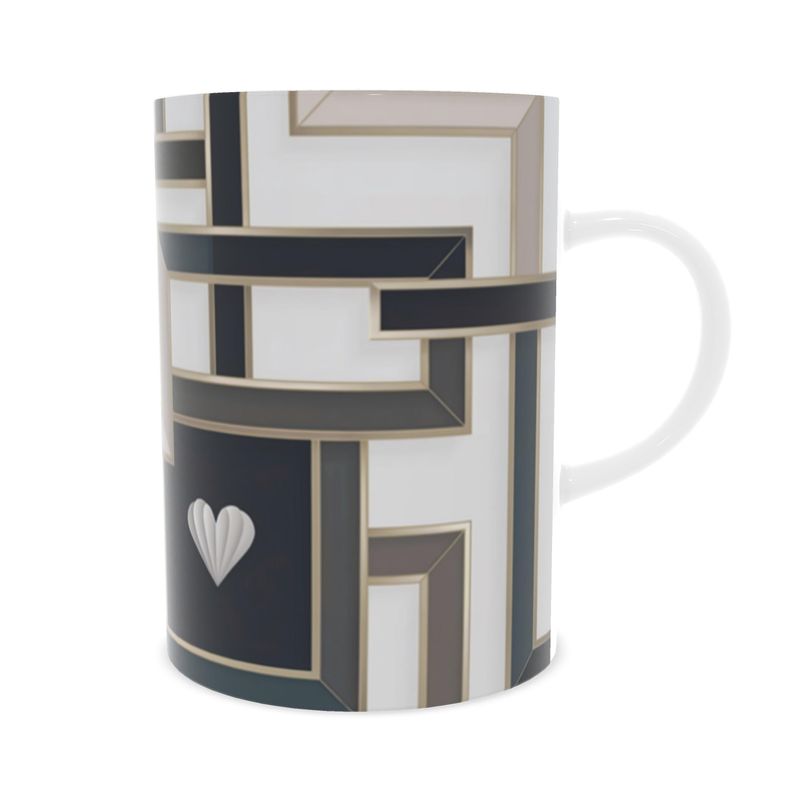 Aminelle Blanc Exclusive Fine Bone China Mug - Limited Edition Collectible