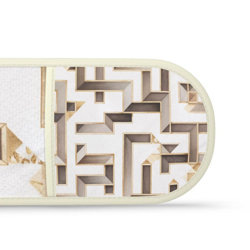 Luxury Aminelle Blanc Limited Edition Double Oven Mitts