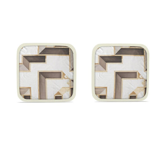 Chic Taupe Pot Grab Duo from Aminelle Blanc