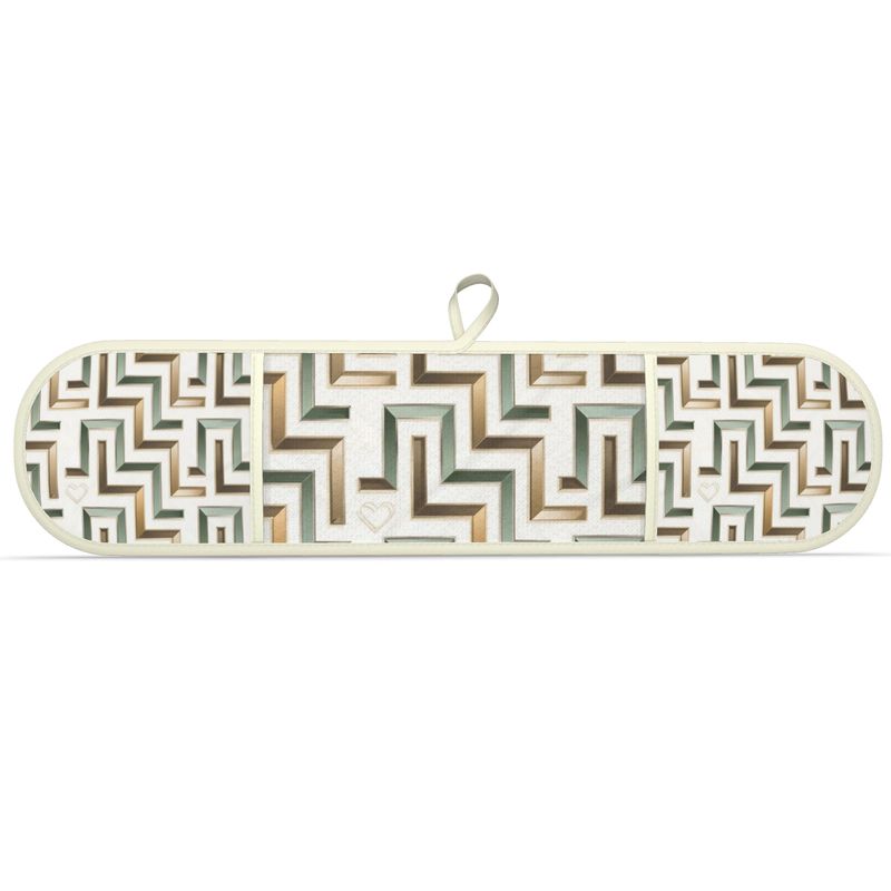Designer Aminelle Blanc Collection Double Oven Mitts - Limited Edition