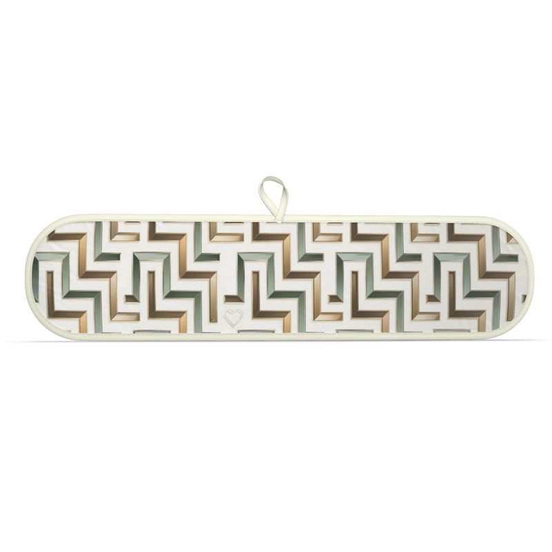 Designer Aminelle Blanc Collection Double Oven Mitts - Limited Edition