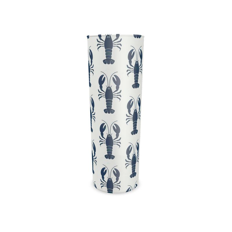 Coastal-Themed Lobster High Ball Glass