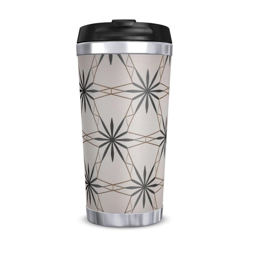 Chic Monaco Star Designer Travel Mug - Elegant Gift for Jetsetters