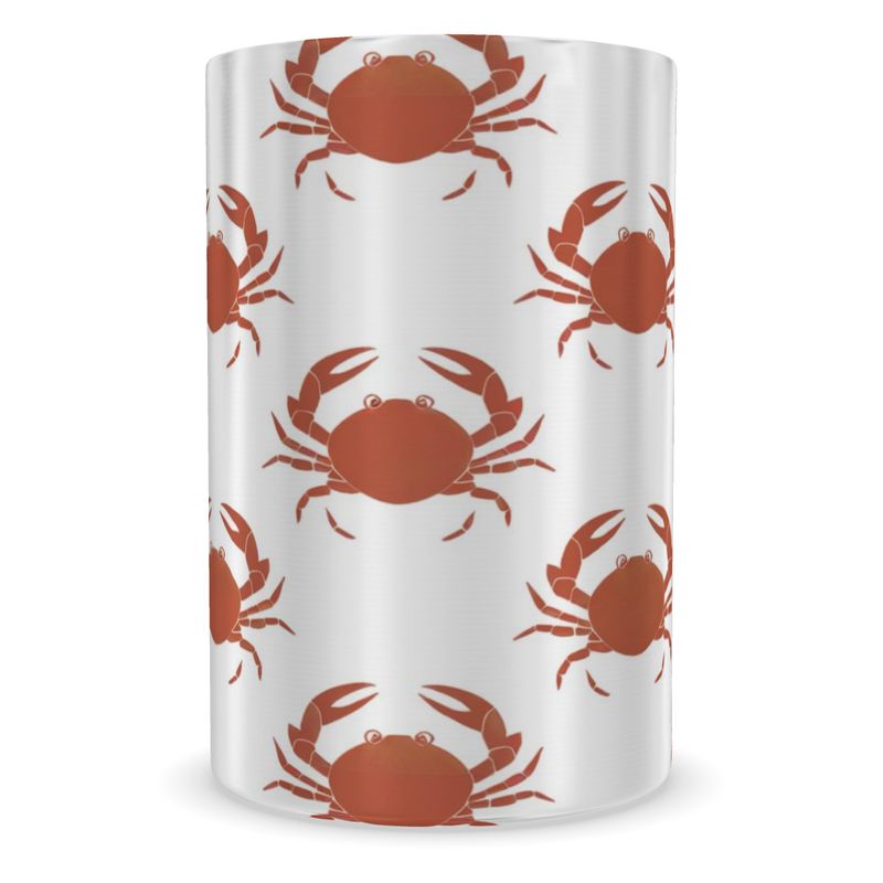 Beachy Crab Design Wine Chiller - Coastal Entertaining Essential