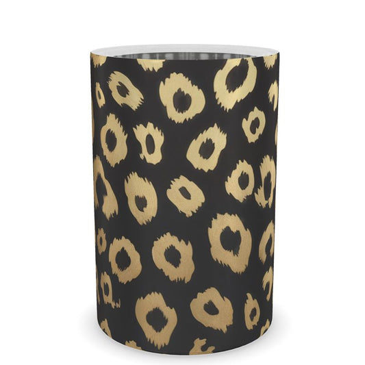 Stylish Leopard Print Wine Chiller - Modern Cooler for Wine Bottles