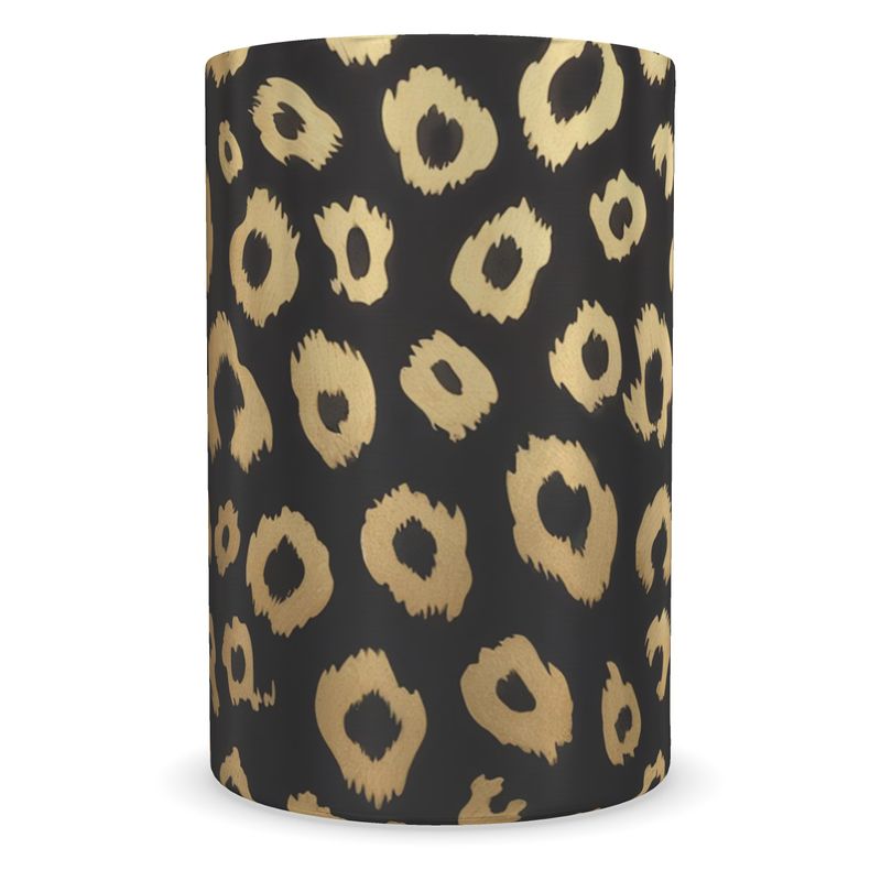 Stylish Leopard Print Wine Chiller - Modern Cooler for Wine Bottles