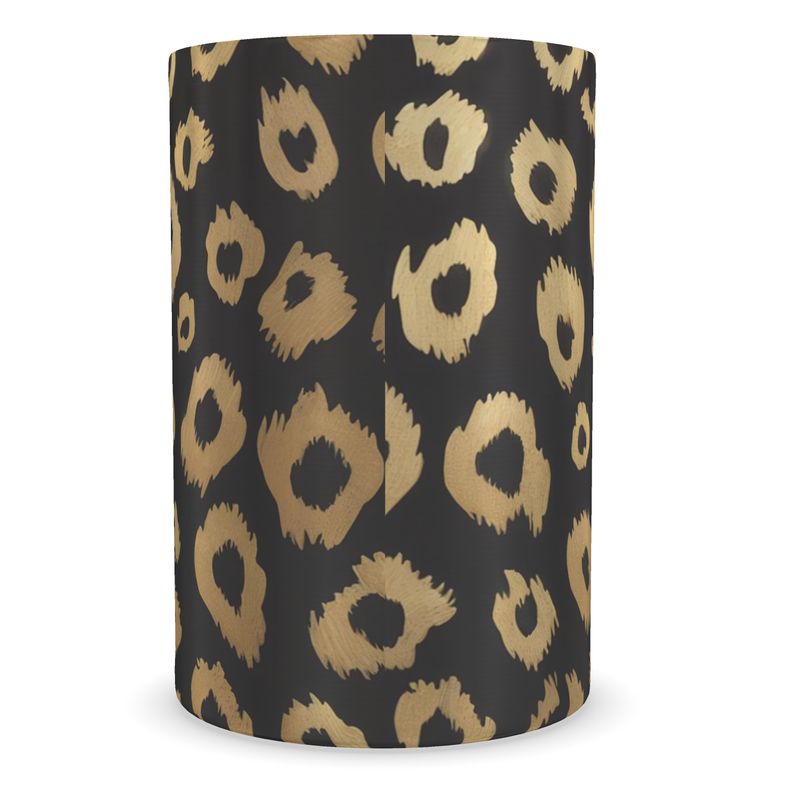Stylish Leopard Print Wine Chiller - Modern Cooler for Wine Bottles