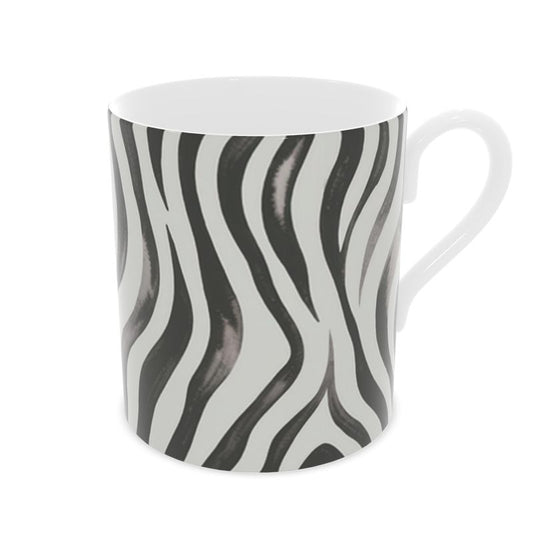 Designer Zebra Mug - Fine Bone China Mug