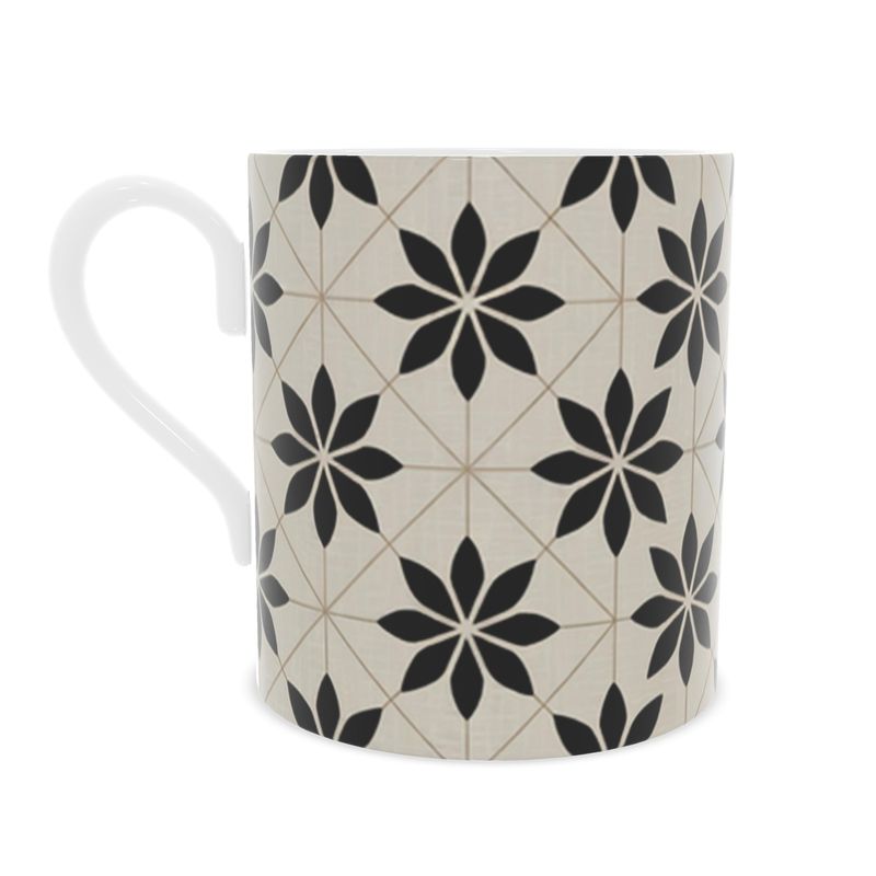 Exclusive Monaco Fine Bone China Mug - Designer Gift