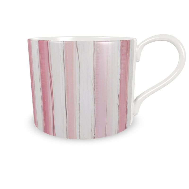 Pink Patchwork Monaco Fine Bone China Coffee Cup