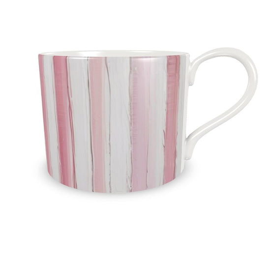 Pink Patchwork Monaco Fine Bone China Coffee Cup