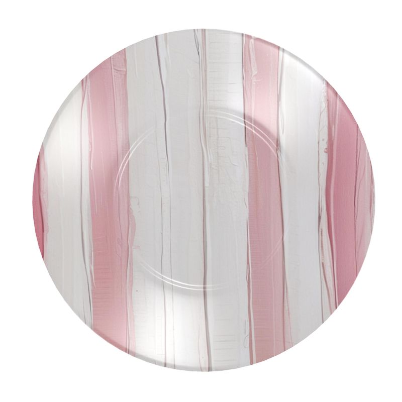 Pink Patchwork Monaco Fine Bone China Coffee Cup