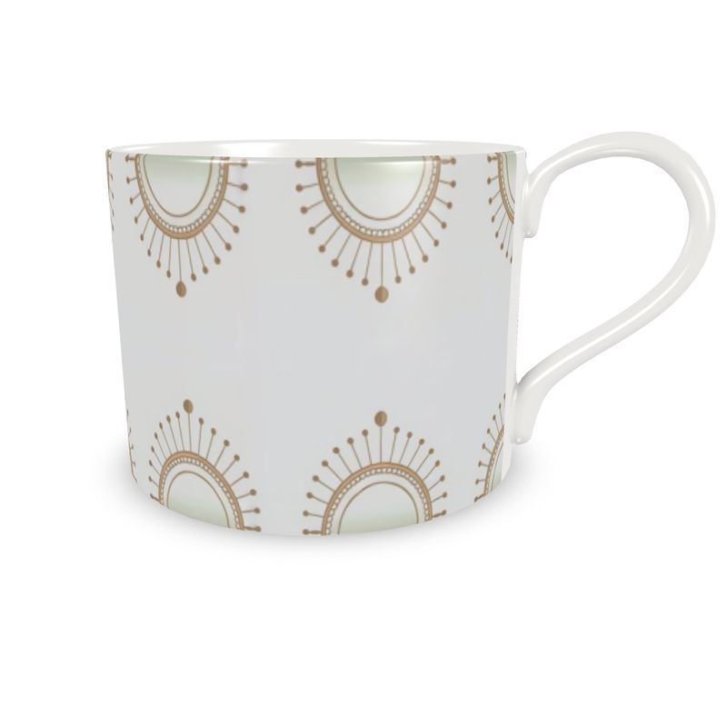 Monaco Fine Bone China Coffee Cup & Saucer Set - Elegant Drinkware