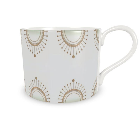 Monaco Fine Bone China Coffee Cup & Saucer Set - Elegant Drinkware