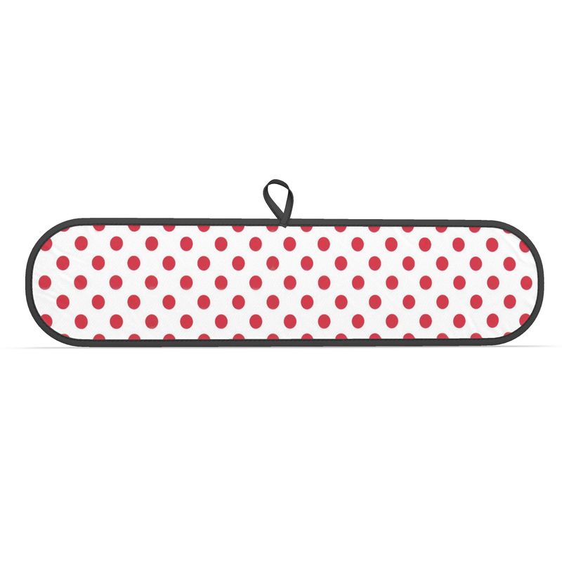 Double Oven Gloves Set - Red Polka Dot Kitchen Accessories