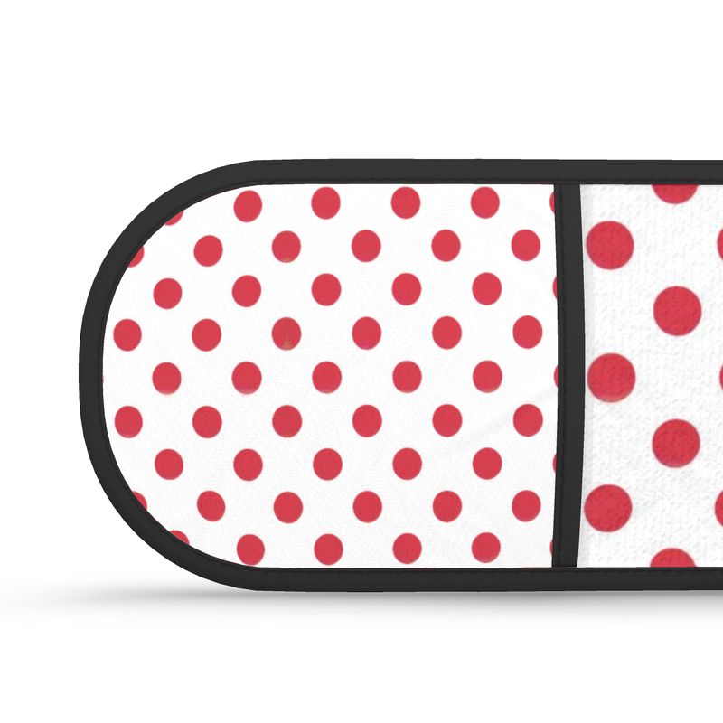 Double Oven Gloves Set - Red Polka Dot Kitchen Accessories