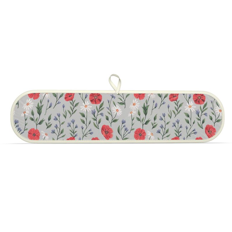 Quirky Wild Flowers Oven Mitts - Vintage Floral Kitchen Accessories