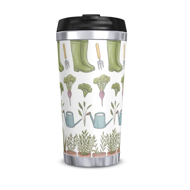 Country Chic Gardeners Travel Mug - Gardeners Gift