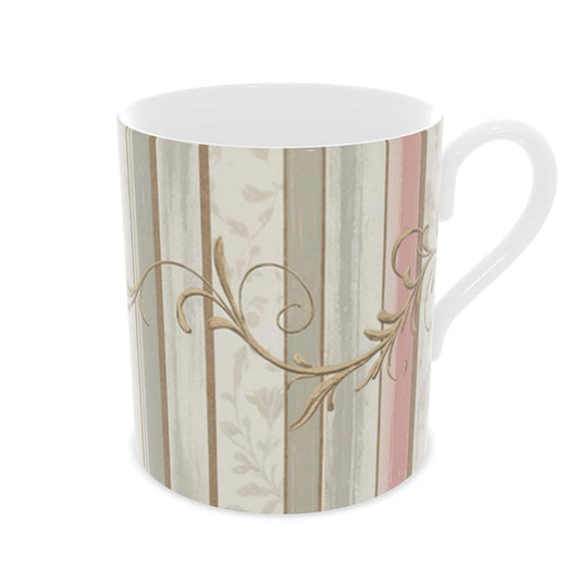 Chic Pink Pastels Designer Bone China Mug - Unique Coffee Cup