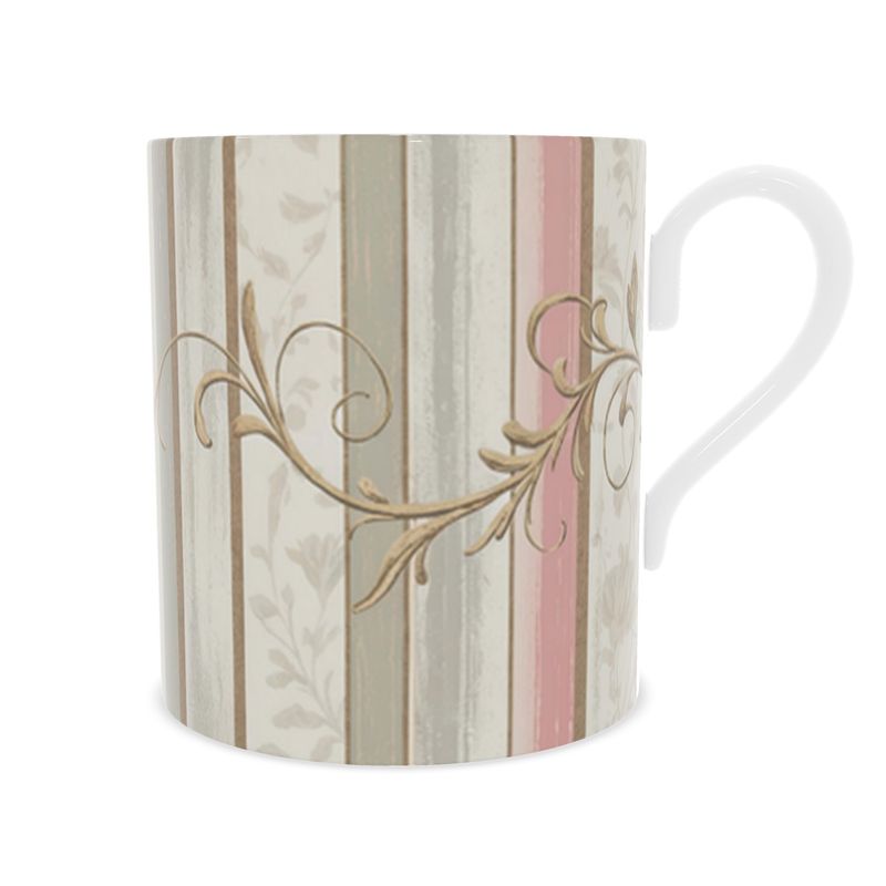 Chic Pink Pastels Designer Bone China Mug - Unique Coffee Cup