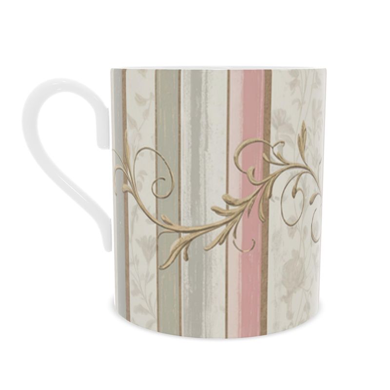 Chic Pink Pastels Designer Bone China Mug - Unique Coffee Cup