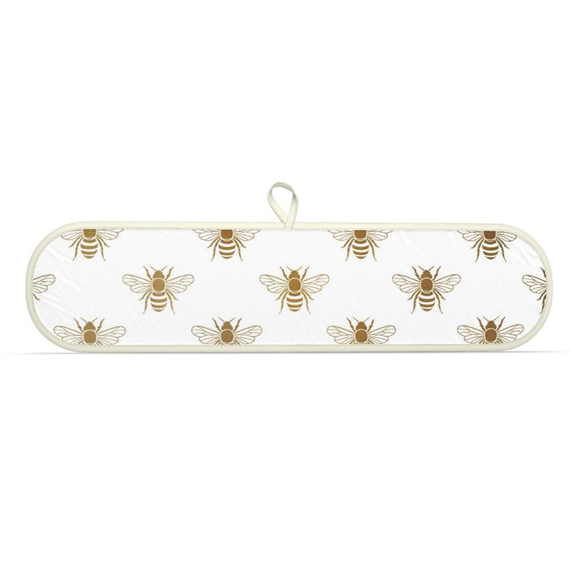 Gold Bee Double Oven Gloves - Luxury Kitchen Accessory