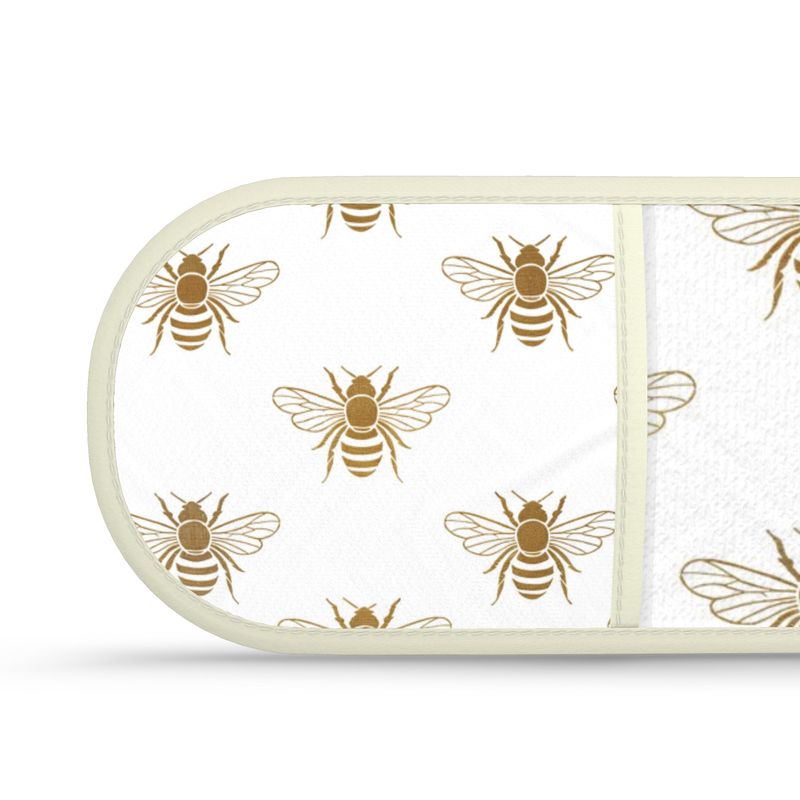 Gold Bee Double Oven Gloves - Luxury Kitchen Accessory