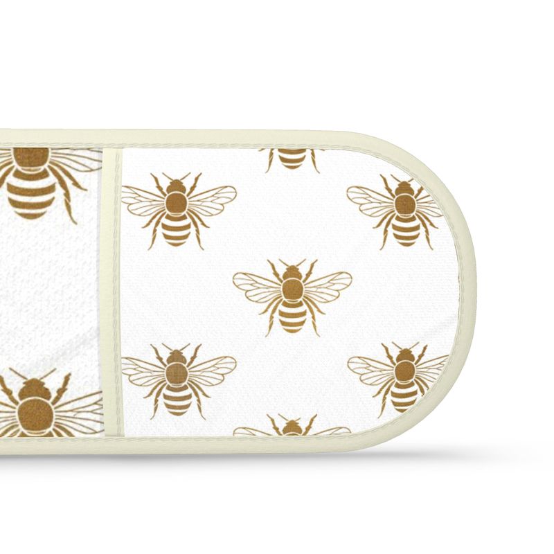 Gold Bee Double Oven Gloves - Luxury Kitchen Accessory