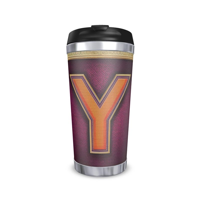 Custom Initial Y Travel Mug - Personalised Gift
