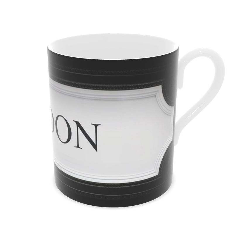 Luxury London Coffee Mug - High-Quality Fine Bone China