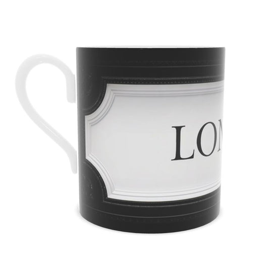 Luxury London Coffee Mug - High-Quality Fine Bone China