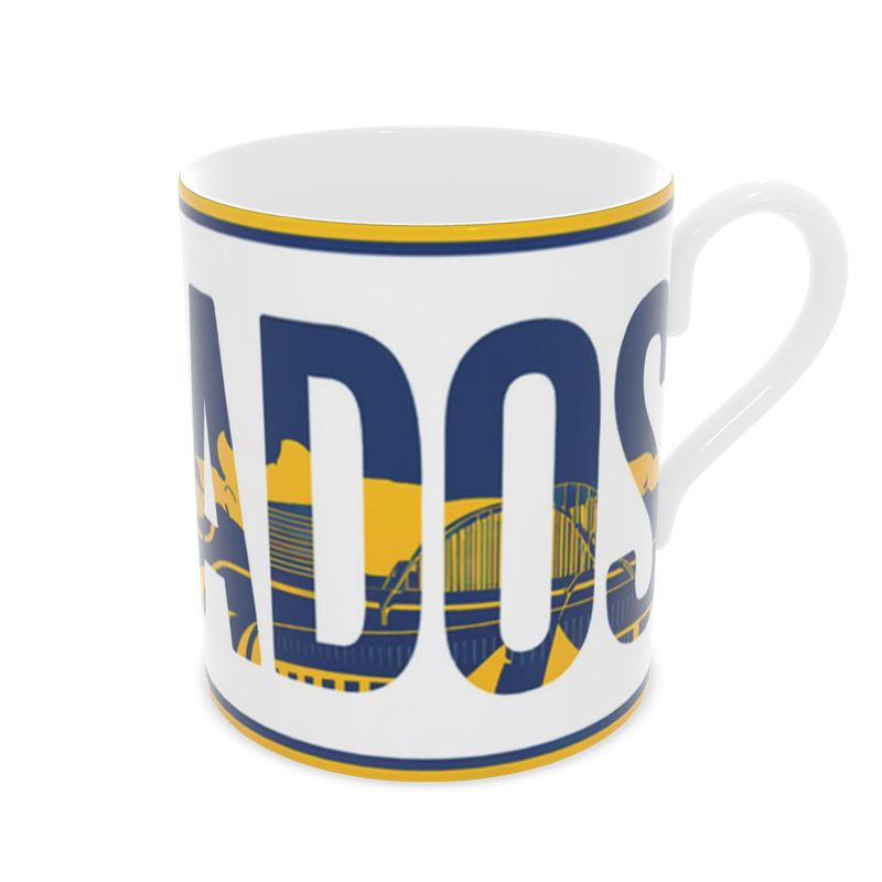 Barbados Souvenir Mug - Handcrafted Fine Bone China
