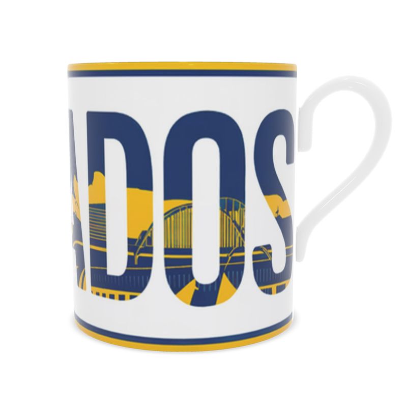 Barbados Souvenir Mug - Handcrafted Fine Bone China